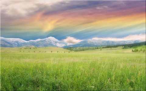 Rainbow_Skies_by_welshdragon